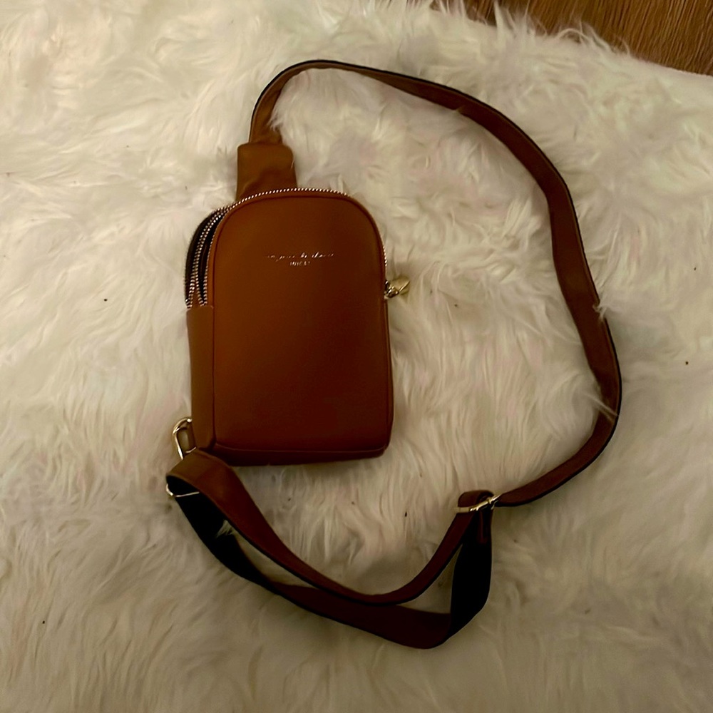 Over the shoulder fanny pack!